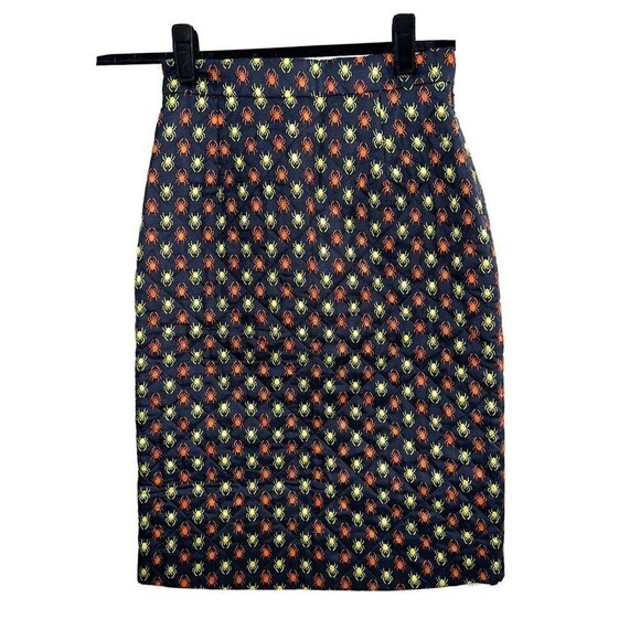 Jw Anderson X Topshop Spider Skirt 100% Silk Quilted X1) - Picture 1 of 6